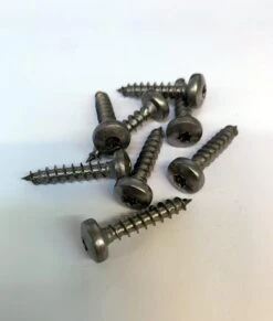 10x Schrauben Für Fußschlaufe 6 X 30 Mm V2A