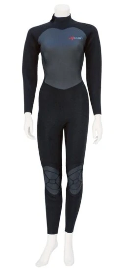 Ascan Style Black 4 Mm Damen Neoprenanzug