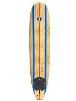 CBC Soft Surfboard 9'0" Longboard Navy Blue Wooddeck