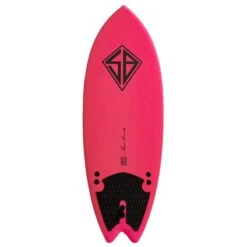 CBC Scott Burke Soft Surfboard 5'2" Fish Pink