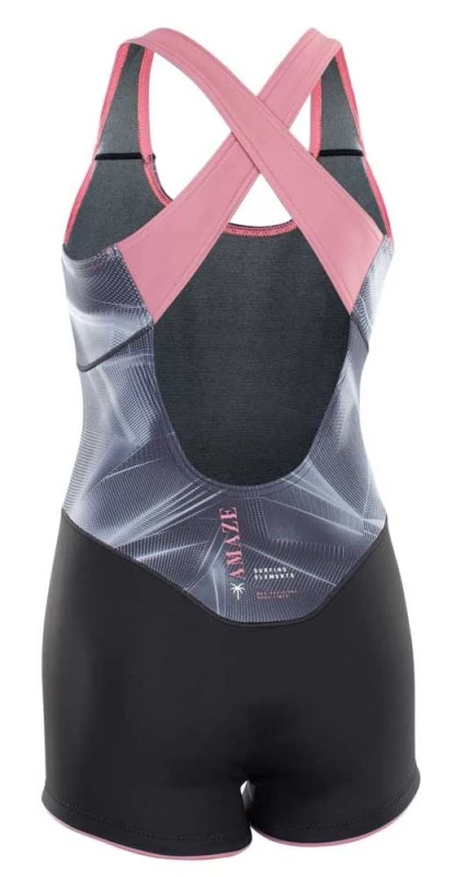 ION Amaze Shorty Crossback Damen 1.5mm 2021 Laser Black 4 ION Amaze Shorty Crossback Damen 1.5mm 2021 Laser Black – Bild 2