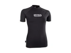 ION Promo Rashguard Kurzarm S/S Damen Lycra UV Shirt Black
