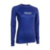 ION Promo Rashguard Langarm L/S Damen Lycra UV Shirt 730 Concord-blue