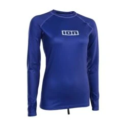 ION Promo Rashguard Langarm L/S Damen Lycra UV Shirt 730 Concord-blue