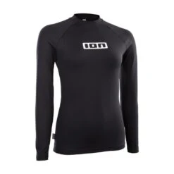 ION Promo Rashguard Langarm L/S Damen Lycra UV Shirt Black