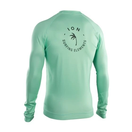 ION Rashguard Langarm L/S Herren Lycra UV Shirt 606 Neo-Mint 4 ION Rashguard Langarm L/S Herren Lycra UV Shirt 606 Neo-Mint – Bild 2