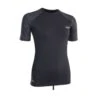 ION Rashguard S/S Damen Lycra Shirt Black
