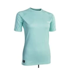 ION Rashguard S/S Damen Lycra Shirt Crystal Blue