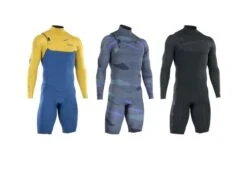 ION Seek Core 3/2mm Neopren Shorty Langarm Front Zip Herren 2024