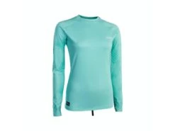 ION Rashguard Langarm Damen Lycra Shirt Crystal Blue
