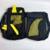 K4 Fin Case V2 Black Fin Bag -Surf Gear Verkauf k4 fin case finnentasche 28x23x10cm schwarz finbag fin bag