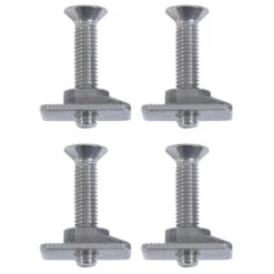 Naish Board Mount Screw Set 4 X Torx M6 X 30 + Plates