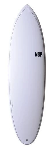 NSP Surfboards Elements HYBRID 6'6 WHITE