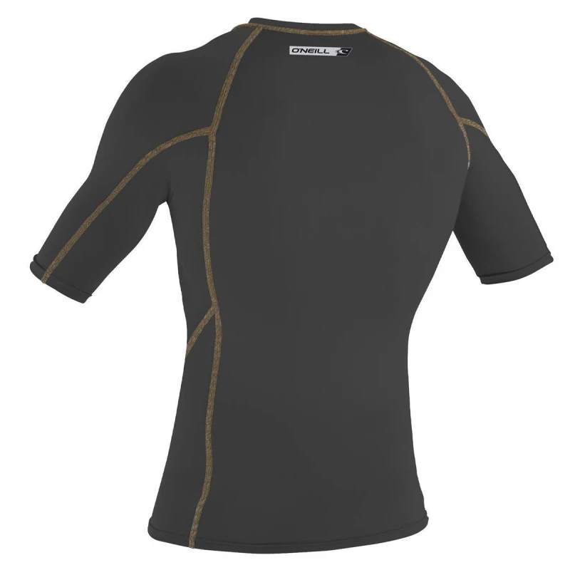 O'Neill Premium Skins S/S Herren Rash Guard HD6 Black/Black 4 O'Neill Premium Skins S/S Herren Rash Guard HD6 Black/Black – Bild 2