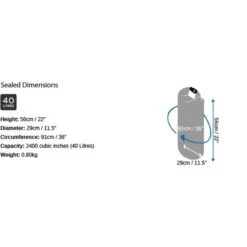 OverBoard Wasserdichter Packsack 40 Liter Gelb -Surf Gear Verkauf overboard wasserdichter packsack 40 liter gelb6