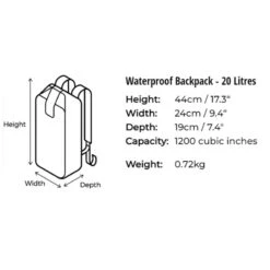 OverBoard Wasserdichter Rucksack 20 Liter Gelb -Surf Gear Verkauf overboard wasserdichter rucksack 20 liter gelb 27