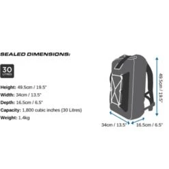 OverBoard Wasserdichter Rucksack 30 Liter Blau 16 OverBoard Wasserdichter Rucksack 30 Liter Blau -Surf Gear Verkauf overboard wasserdichter rucksack 30 liter blau7