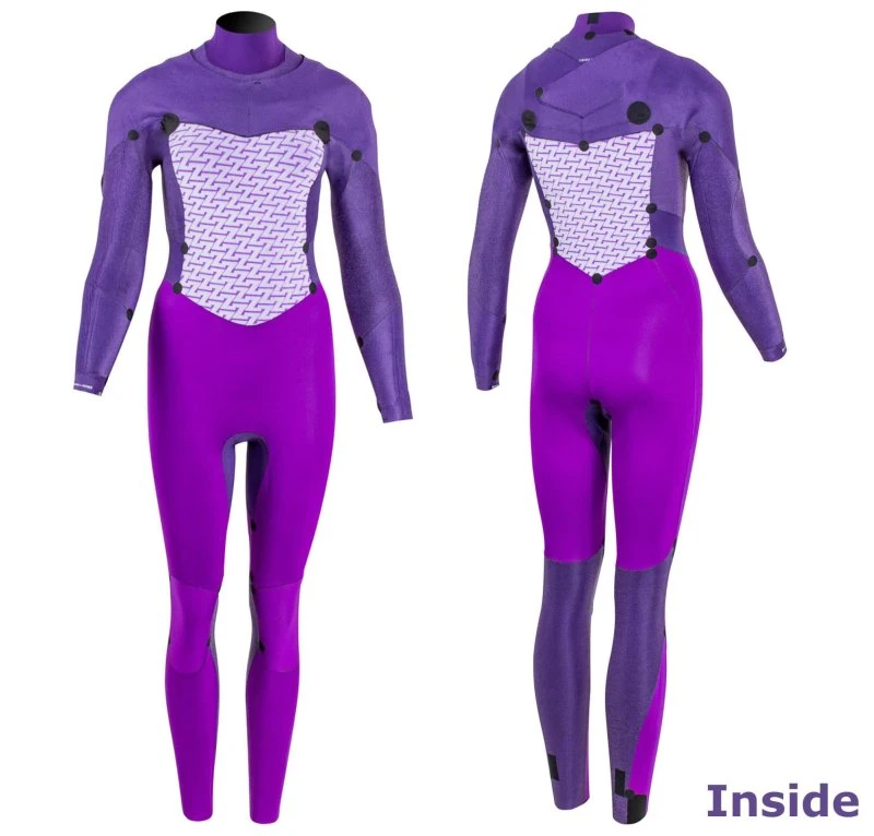 Prolimit FIRE FZ 4/3mm 2023 Damen Neoprenanzug Black/Dust Blue 5 Prolimit FIRE FZ 4/3mm 2023 Damen Neoprenanzug Black/Dust Blue – Bild 3