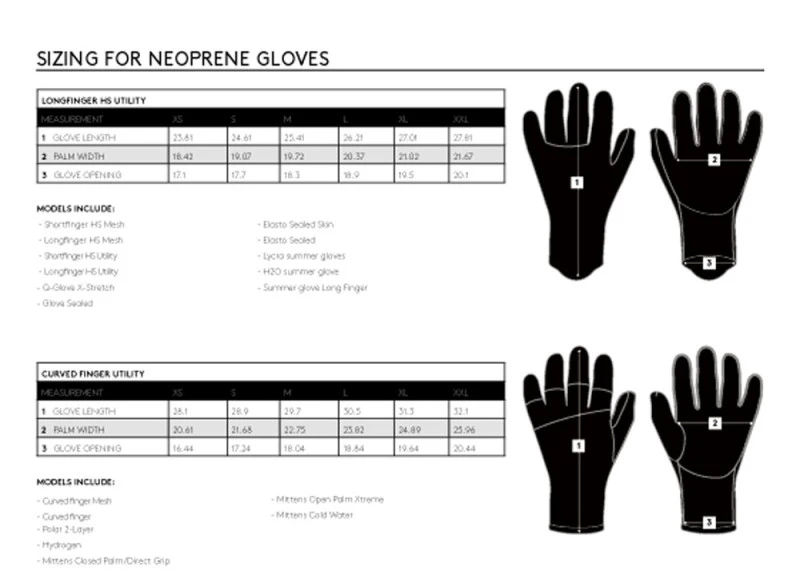 Prolimit Gloves Elasto Sealed Neopren Handschuh 2mm 4 Prolimit Gloves Elasto Sealed Neopren Handschuh 2mm – Bild 2