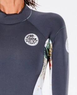 Ripcurl Rip Curl Dawn Patrol 2mm Damen Langarm Shorty ECO Charcoal -Surf Gear Verkauf rip curl dawn patrol 2mm damen langarm shorty eco charcoal 25