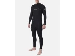 Ripcurl Rip Curl Dawn Patrol Performance Herren 3/2 Mm Frontzip BLACK Neopren