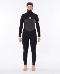 Ripcurl Rip Curl Flashbomb 6/4 Hooded FZ Damen Neopren 2024 -Surf Gear Verkauf rip curl flashbomb 6 4 hooded fz damen neopren2