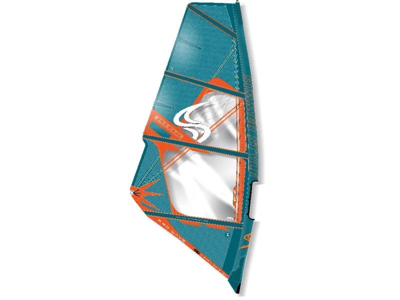 Simmer Style Blacktip 2023 Petrol Blue Windsurf Segel 4 Simmer Style Blacktip 2023 Petrol Blue Windsurf Segel – Bild 2