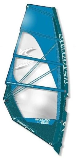 Simmer Style ENDURO 2022/23 Windsurf Segel Petrol Blue