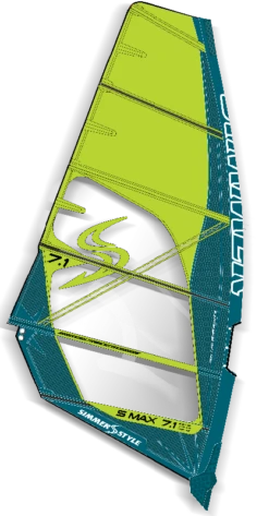Simmer Style S Max 2021 Yellow Windsurf Segel