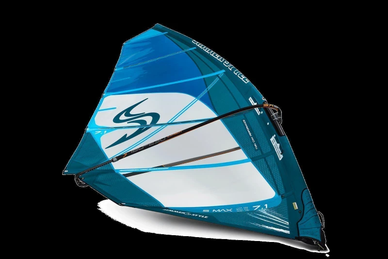 Simmer Style S MAX 2023 Windsurf Segel Blue 3 Simmer Style S MAX 2023 Windsurf Segel Blue