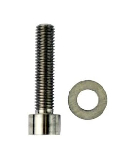 Slingshot Hover Glide Hardware: M10 X 45mm Titanium Bolt & Washer