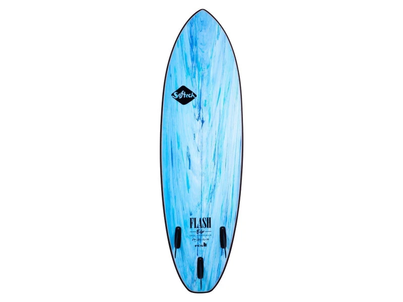 Softech Eric Geiselman Flash FCS II 5'0" Soft Surfboard Aqua Marble 4 Softech Eric Geiselman Flash FCS II 5'0" Soft Surfboard Aqua Marble – Bild 2