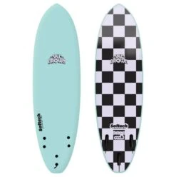 Softech Sky Brown FCS II Softboard 5'6" Seafoam