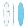 Surfboard TORQ Epoxy TET 7.2 Funboard Blue Pinline -Surf Gear Verkauf surfboard torq epoxy tet 72 funboard blue pinline