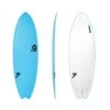 Surfboard TORQ Softboard 5.11 Fish Blue -Surf Gear Verkauf surfboard torq softboard 511 fish blue