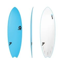 Surfboard TORQ Softboard 5.11 Fish Blue