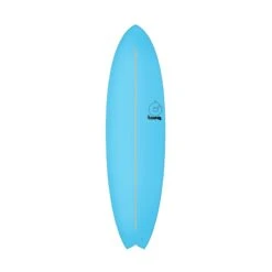 Surfboard TORQ Softboard 6.10 Mod Fish Blau