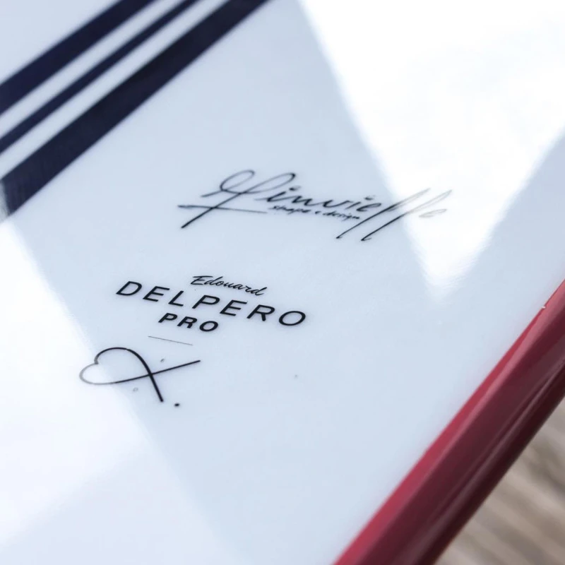 Surfboard TORQ TEC Delpero Pro 9.1 Weiss 7 Surfboard TORQ TEC Delpero Pro 9.1 Weiss – Bild 5