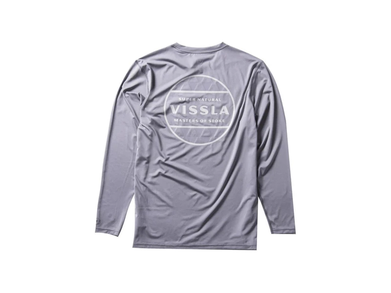 VISSLA Easy Seas Eco LS Lycra Langarm GREY2 3 VISSLA Easy Seas Eco LS Lycra Langarm GREY2
