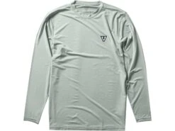 VISSLA Twisted Eco LS UV-Shirt Langarm SEA GREEN HEATHER